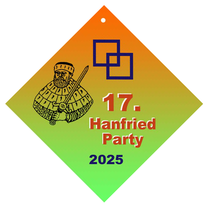 Badge 17.Hanfried Party